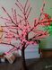 Светящееся, светодиодное дерево Сакура красная уличная 1,8 м