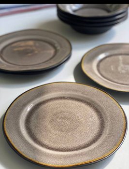 Набор керамических тарелок на 6 персон Терра 22 см