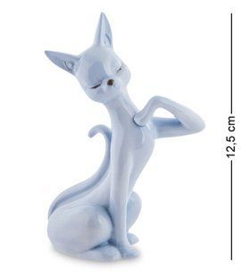 Фарфоровая статуэтка Кошка Pavone JP-31/28