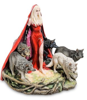 Коллекционная статуэтка Veronese Девушка с волками WU77048VA