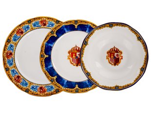 Набір посуду Королівський подарунковий на 1 персону, 3 предмета