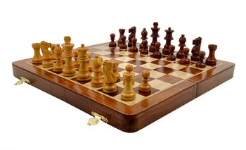 Шахматы подарочные дорожные Italfama "Staunton" 25 x 25 cm
