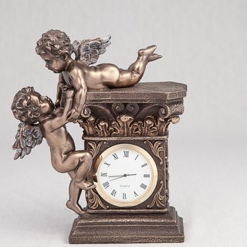 Настольные часы Veronese Ангелочки 74349A4