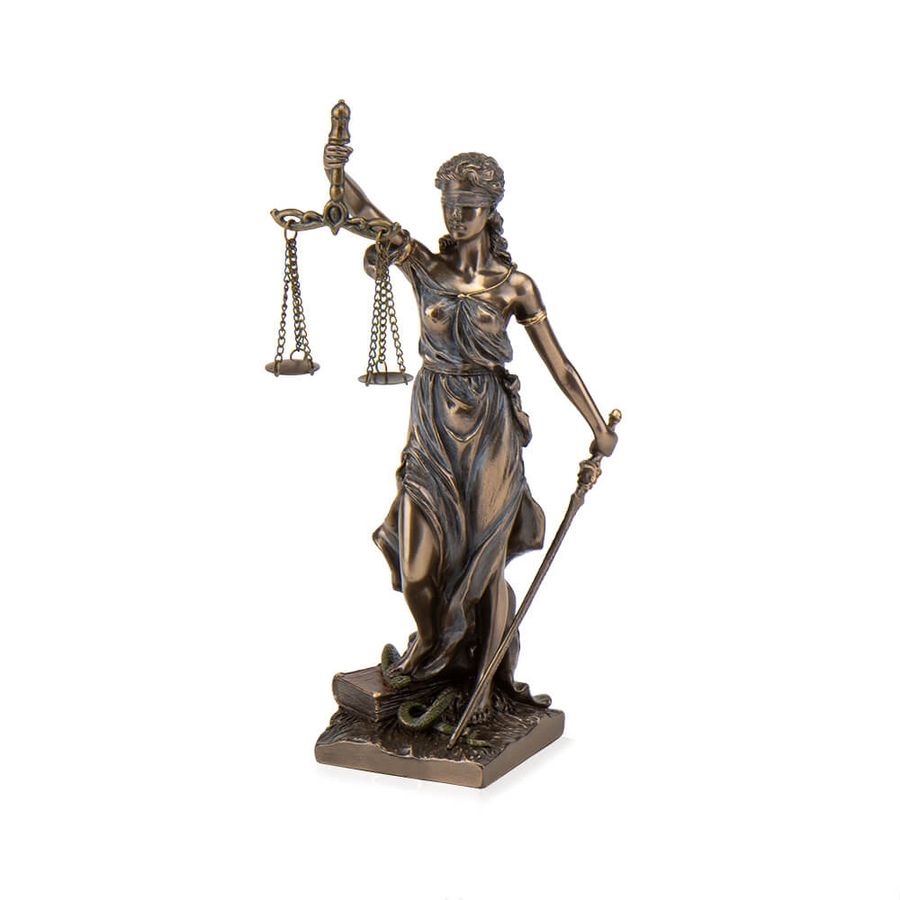 Статуетка Veronese Феміда Богиня Правосуддя 20 См 75802A4