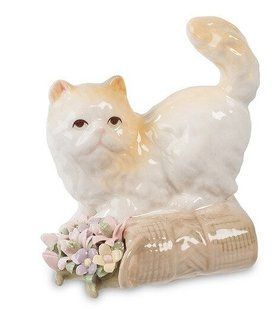 Фарфоровая фигурка Котенок Pavone CMS - 15/84