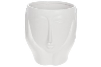 Ваза белая керамическая Face 795-450. Современный декор