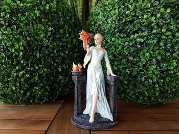 Коллекционная статуэтка Veronese Девушка с драконом WU76985AA