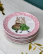 Тарілка Кролики 21 см Alba ceramics