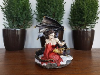 Коллекционная статуэтка Veronese Девушка с драконом WU437