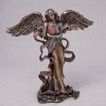 Статуэтка Ангел с сердцем Veronese 72018A4