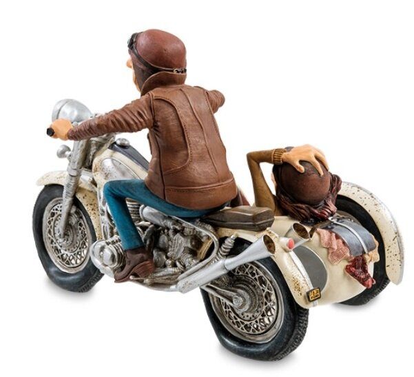 Коллекционная статуэтка Мотоцикл с коляской The Sidecar Tour Forchino FO-85087