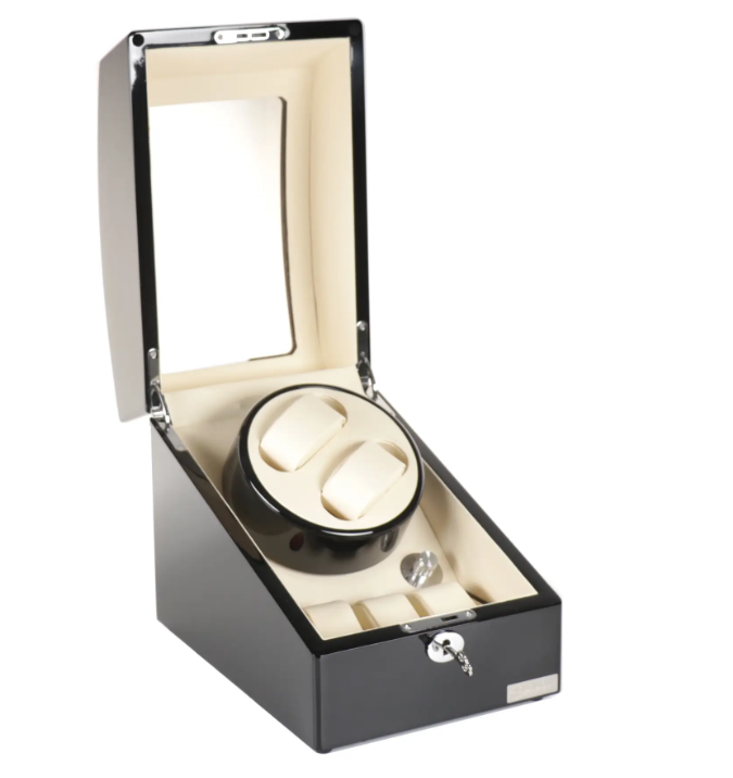 Шкатулка для подзавода 2 часов Salvadore L0023-4 BL