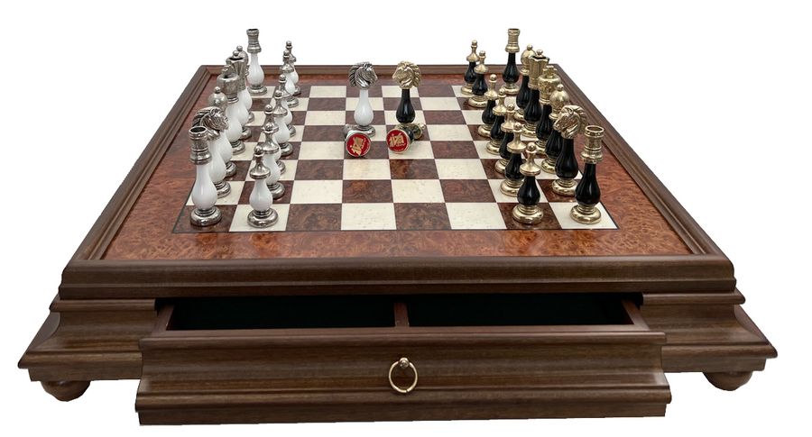 Шахматы подарочные Italfama "Staunton" 61 х 61 см 142BN+435R