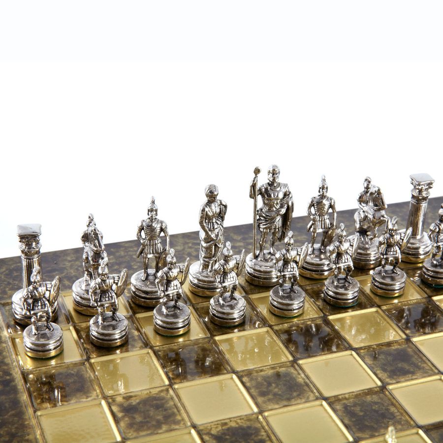 Шахматы подарочные Manopoulos "Греко-римский период" 28 х 28 см, S3BRO
