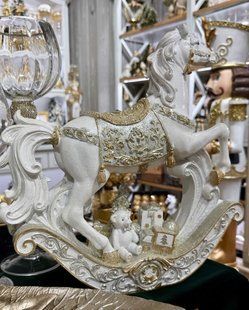 Фигура новогодняя Лошадка с подсветкой