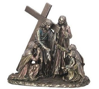 Коллекционная статуэтка Veronese Путь Креста WU75429A4