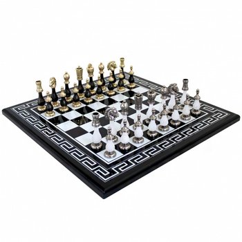 Шахматы подарочные элитные Italfama "Arabescato" 142BN+348NB
