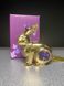 Фігурка Кролик Метал з Фіолетовими Кристалами 83100