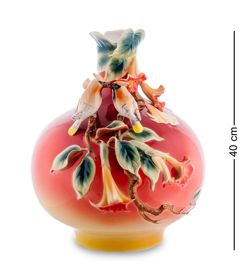 Фарфоровая ваза Цветы Дурмана Pavone FM- 51