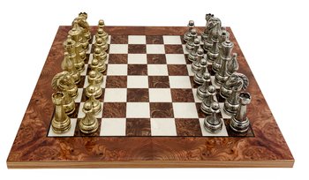 Шахматы подарочные Italfama "Mignon Fiorito" 42 х 42 см