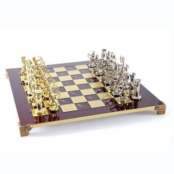 Шахматы подарочные Manopoulos "Лучники" 44 х 44 см, S10RED