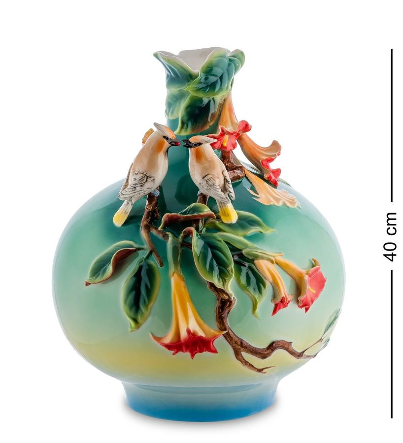 Фарфоровая ваза Цветы Дурмана Pavone FM- 52