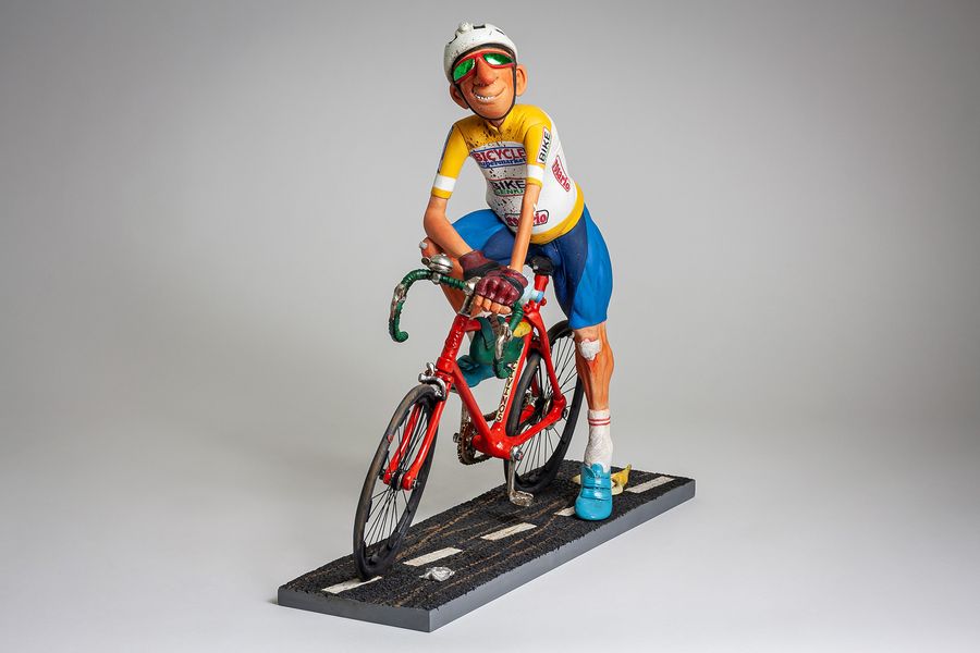 Коллекционная статуэтка Велосипедист Forchino FO 85550