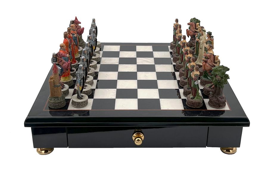Шахматы подарочные Italfama Robin Hood R71151+333NLP