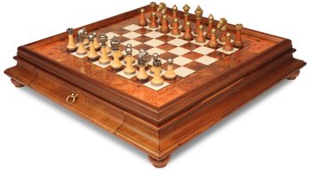 Шахматы подарочные Italfama "Staunton" 141MW+434R