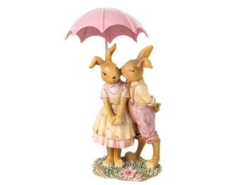 Фігурка Декоративна Парочка Кроликів 192-214. Пасхальний Декор