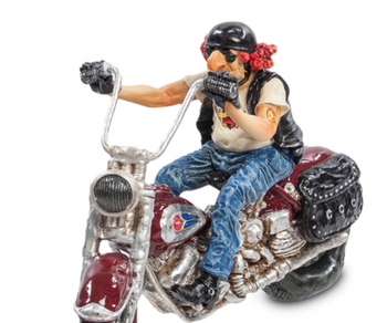 Коллекционная статуэтка Мотоцикл Байкер Forchino FO 85031