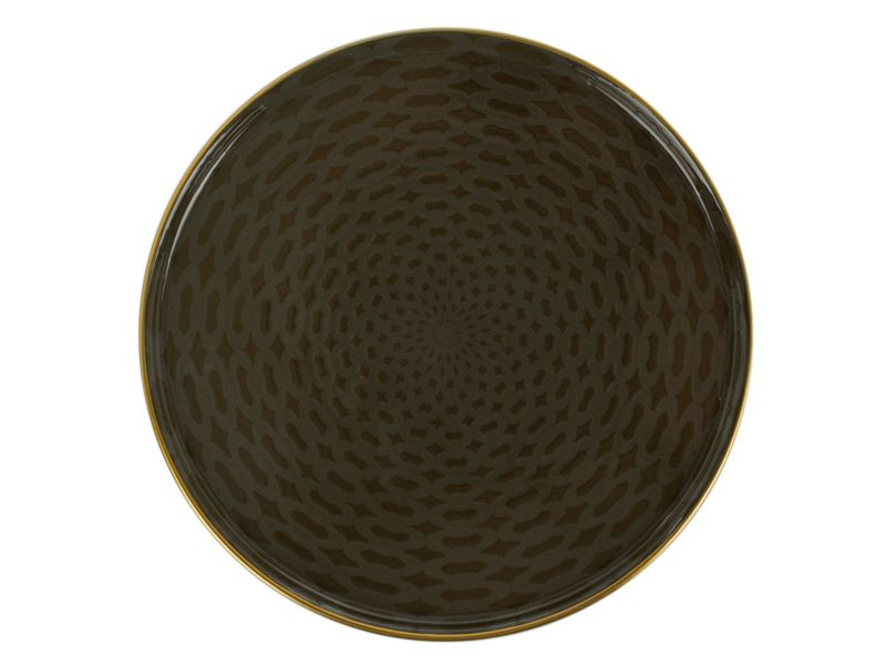 Набор тарелок 6 шт 20,5 см CAMOUFLAGE, турецкая керамика