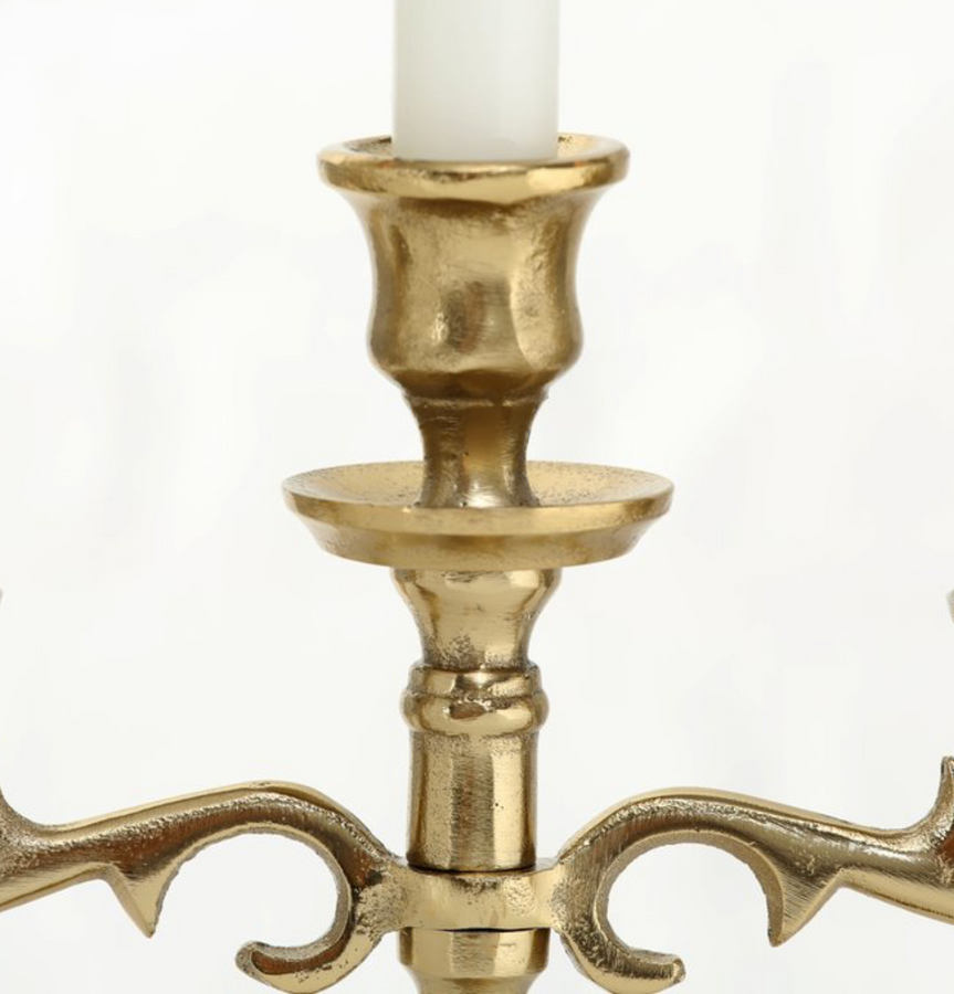 Подсвечник, канделябр на 3 свечи Amadey 26 см