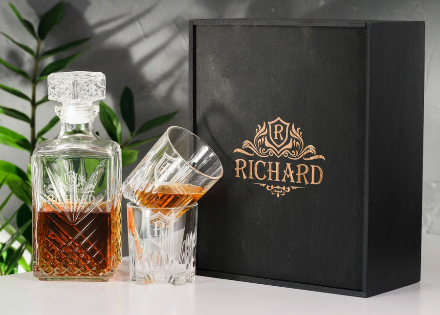 Набор для виски подарочный Richard со стаканом и графином