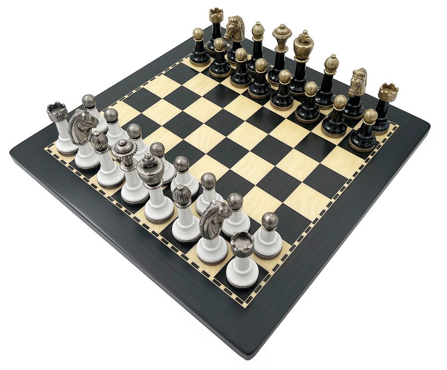 Шахматы подарочные элитные Italfama "Staunton" 141BN+G10240E