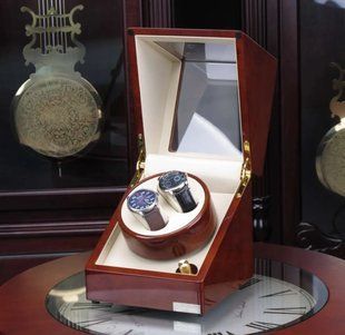 Шкатулка для подзавода 2 часов Salvadore 033/DBW/5