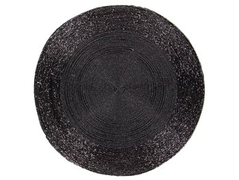 Плейсмат, салфетка на стол круглая из бисера 36 см 877-030