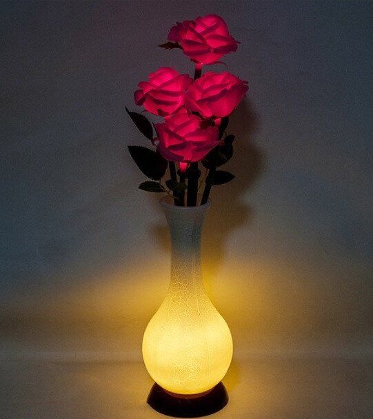 Нічник Букет Троянд Lp-06 (Рожеві Троянди)