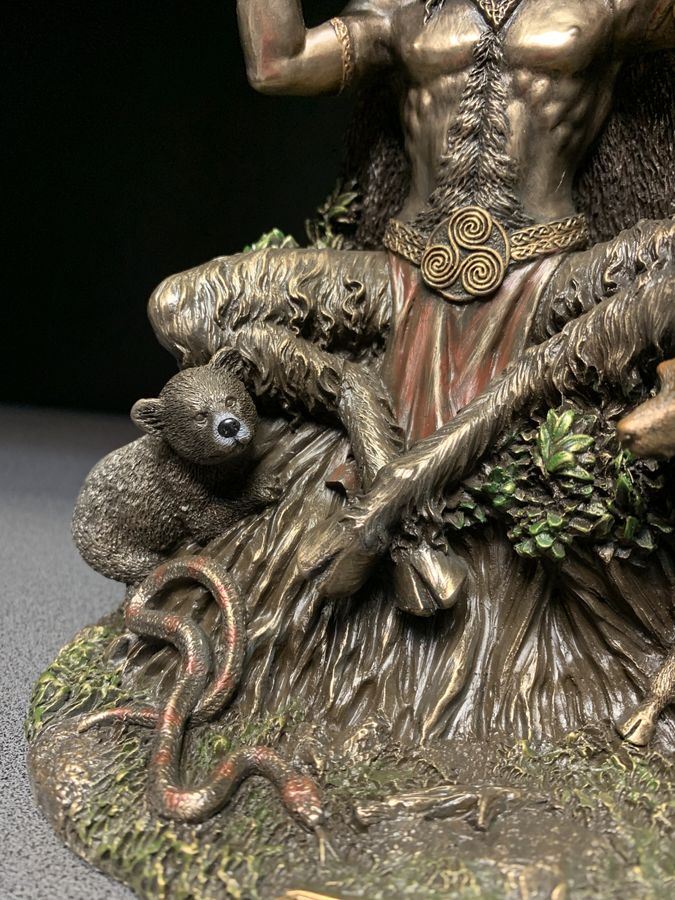 Статуэтка Veronese Кернунн - кельтский бог леса и изобилия WS-1017, Под заказ 10 рабочих дней