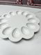 Подставка для яиц и пасхи белая 30 см. Пасхальная посуда