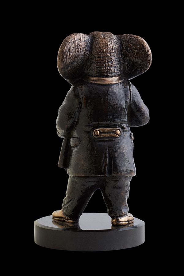 Бронзовая статуэтка Vizuri Бизнесмен (Слон)