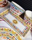 Блюдо фарфорове "Dolche White" 26 см