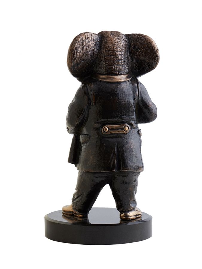 Бронзовая статуэтка Vizuri Бизнесмен (Слон)