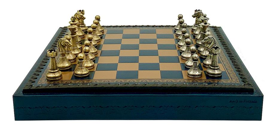 Подарочный набор Italfama "Mignon Fiorito" 28 х 28 см (шахматы + шашки)