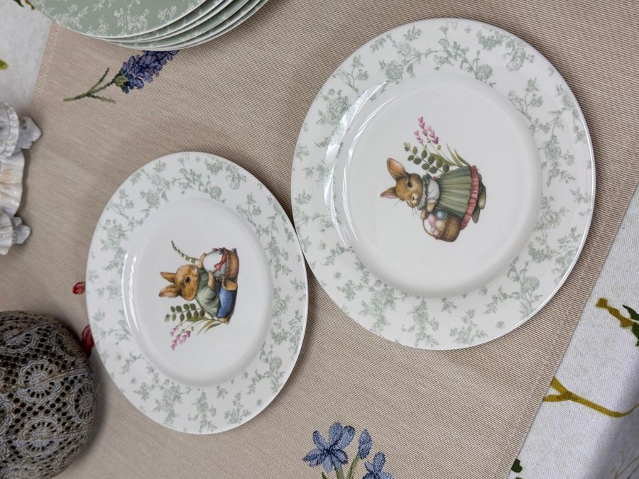 Набор десертных тарелок Floral Green 19 см 6 шт
