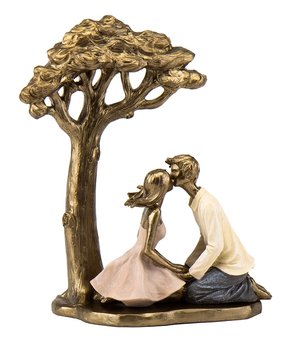 Статуэтка Влюбленные под деревом 33 см. Подарок на 14 февраля