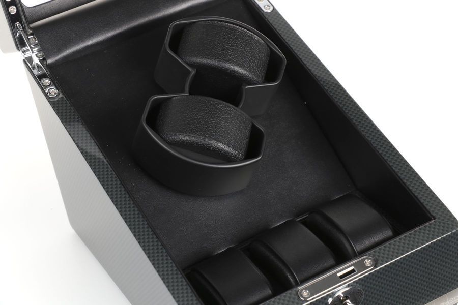Шкатулка для подзавода 2 часов Salvadore 3024/2TB/DF9