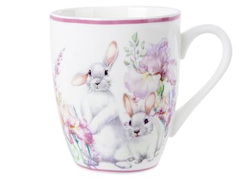 Чашка подарочная Кролики 370 мл 943-224. Символ 2023 года