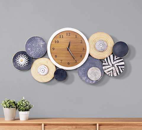 Дизайн часов на стену: формы, виды, материалы