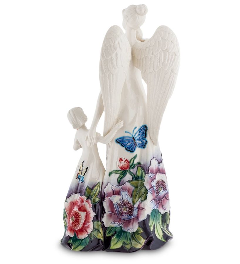 Фарфоровая статуэтка Ангел и дети Pavone JP-247/33